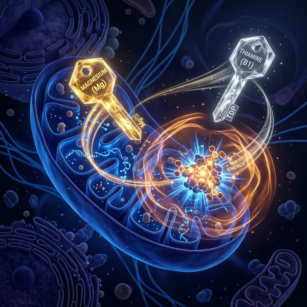 Magnesio, tiamina y energía celular: las llaves contra la fatiga crónica