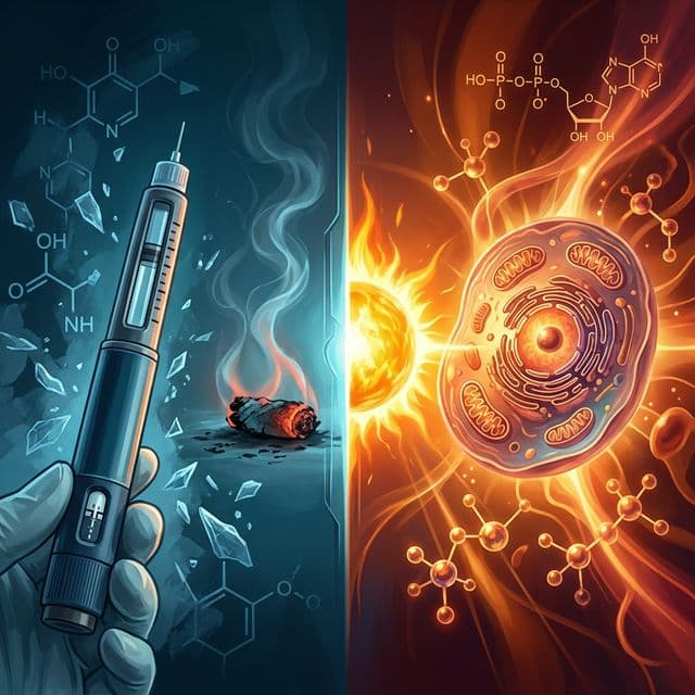 Ozempic, tirzepatida y el precio oculto de adelgazar apagando el metabolismo: una mirada bioenergética pro‑metabólica