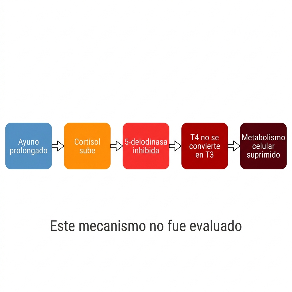 Flujo Metabólico suprimido